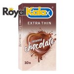 کاندوم دورکس مدل Intense Chocolate بسته ۱۰ عددی