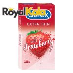 کاندوم دورکس مدل Wild Strawberry بسته ۱۰ عددی با رایحه توت‌فرنگی