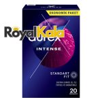 کاندوم دورکس مدل Intense بسته ۲۰ عددی