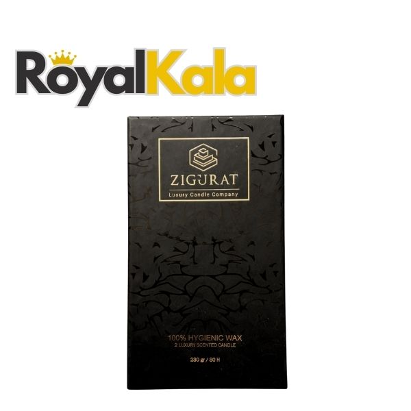 شمع معطر ZIGURAT با رایحه لوندر و وانیل