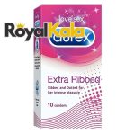 کاندوم دورکس مدل Extra Ribbed بسته ۱۰ عددی