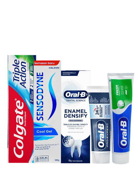 فروش خمیردندان اورال بی و سنسوداین و کالگیت