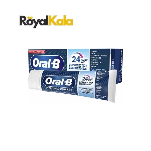 خمیردندان اورال بی مدل Pro Expert حجم ۷۵ میلی‌لیتر