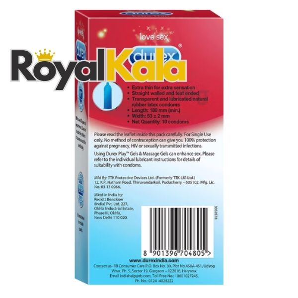 کاندوم دورکس مدل Extra Thin بسته ۱۰ عددی