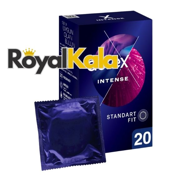کاندوم دورکس مدل Intense بسته ۲۰ عددی