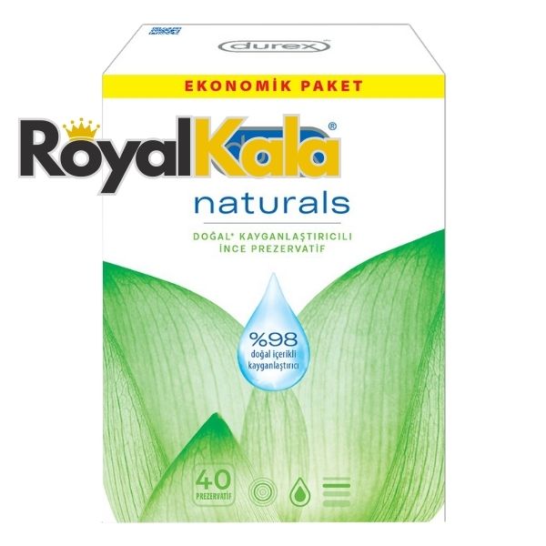 کاندوم دورکس مدل نچرال بسته ۴۰ عددی