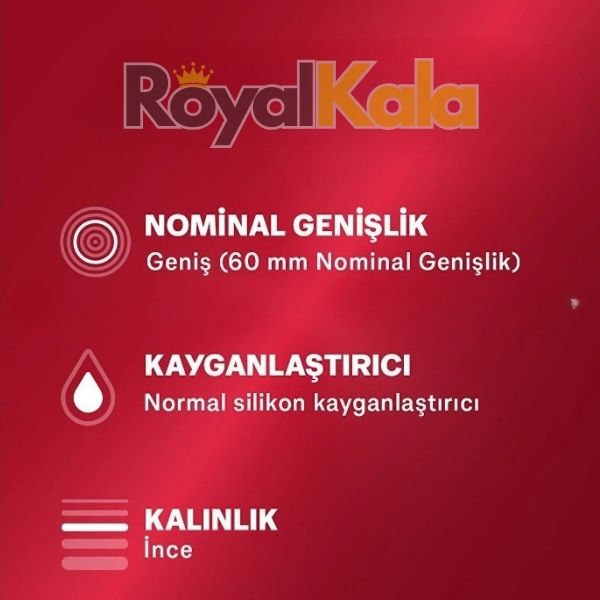 کاندوم دورکس مدل Yakin Hisset XL بسته ۱۶ عددی