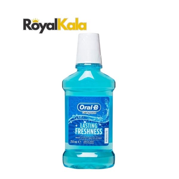 تصویر دهانشویه اورال‌ بی مدل Oral-B Lasting Freshness حجم 250 میل