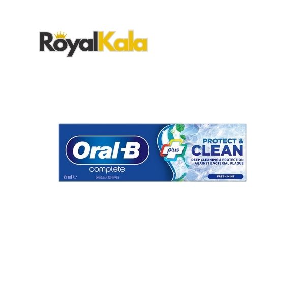 خمیردندان اورال بی Protect & Clean با فلوراید فعال برای محافظت از دندان و خوشبو شدن دهان