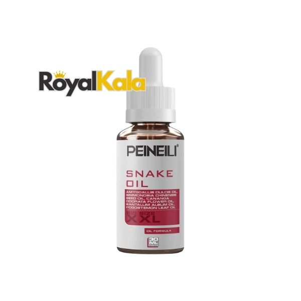 روغن ماساژ تقویت نعوظ و افزایش حجم آلت آقایان Peineili XXL Snake Oil حجم 30 میل