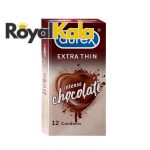 کاندوم دورکس مدل INTENSE CHOCOLATE بسته 12 عددی